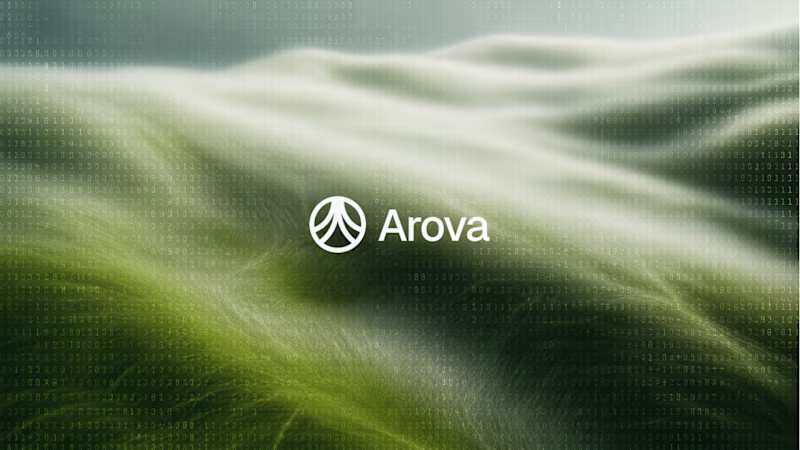 Cover image for Arova - Brand Identity 