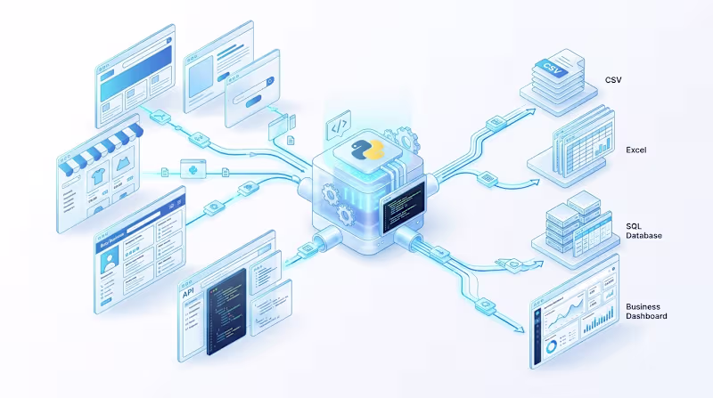 Cover image for Web Scraping & Automated Data Collection
