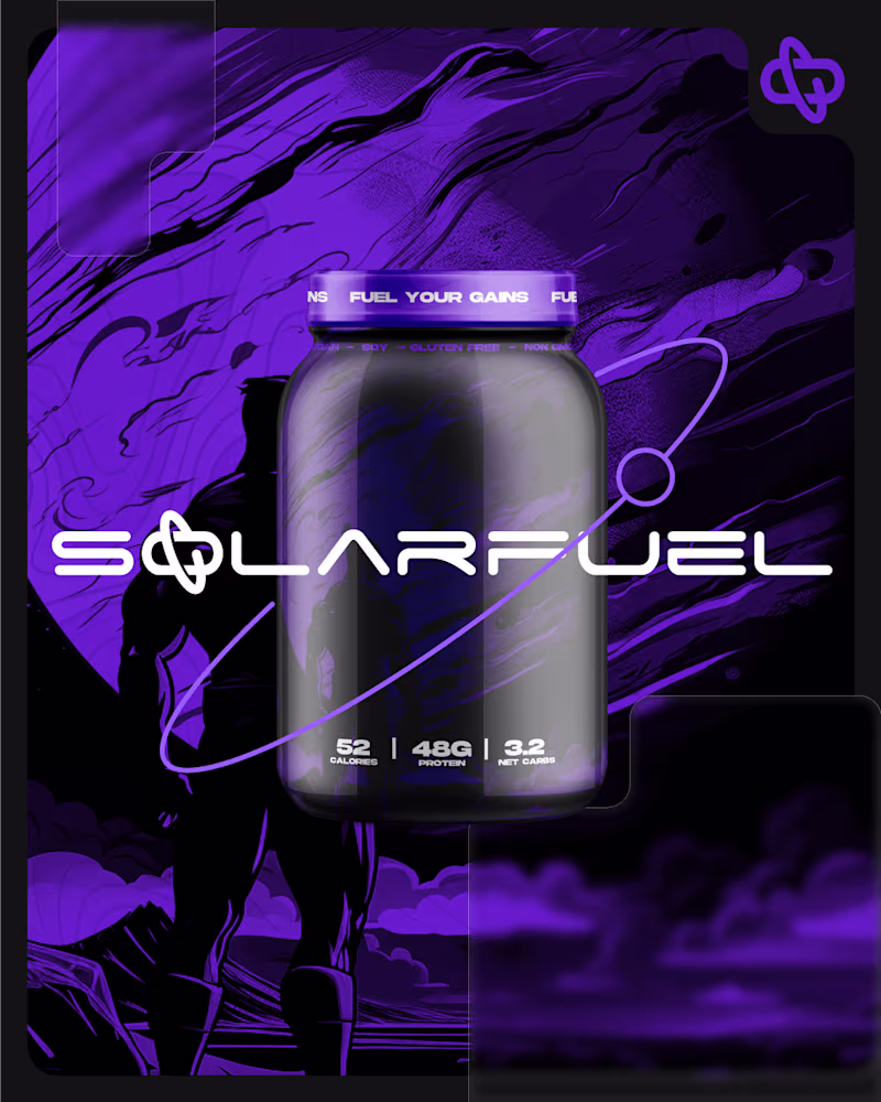 Cover image for Protein Drink Packaging | SolarFuel