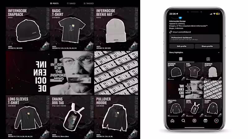 Cover image for Streetwear Apparel Social Media Posts Design
