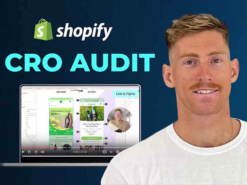 Cover image for Expert Shopify Store Audit to Boost Your Conversions - Only $20
