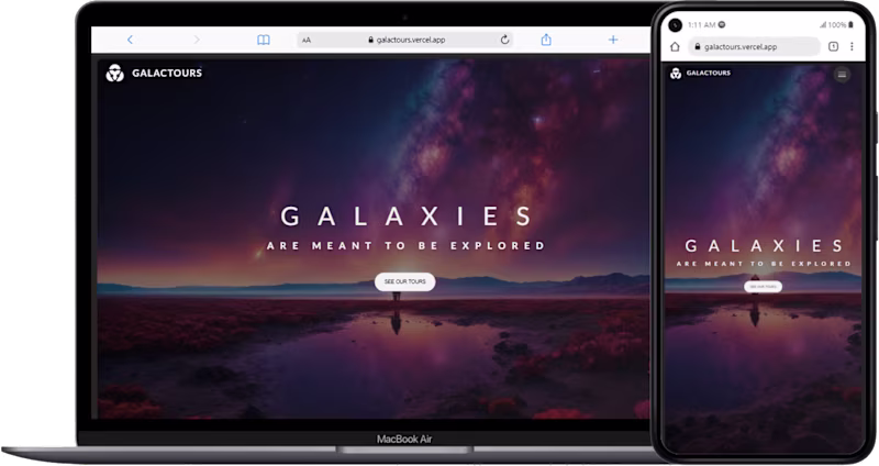 Cover image for Galactours