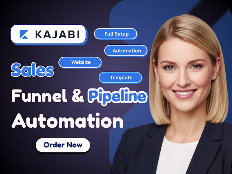 Cover image for High-Converting Kajabi Sales Funnel & Automation