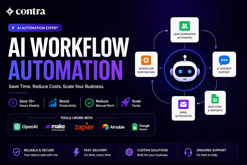 Cover image for AI Workflow Automation for Business Operations