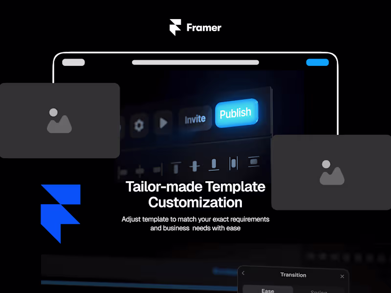 Cover image for Framer Template Setup and Customization 