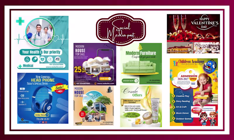Cover image for Premium Social Media Banners to Boost Engagement & Brand Growth
