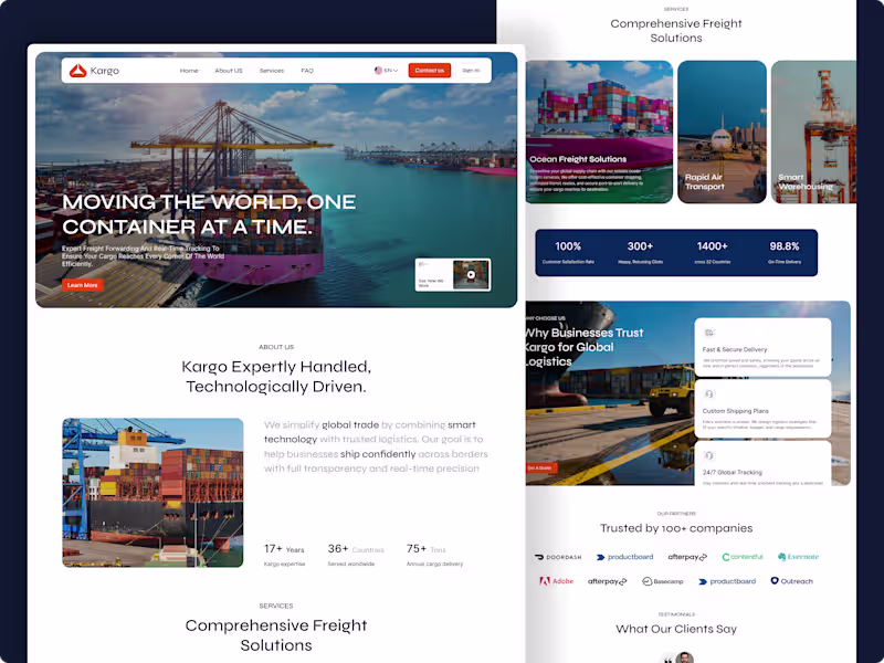Cover image for Kargo — Logistics & Freight