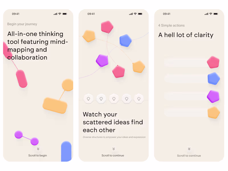 Cover image for Juicy onboarding concept 
