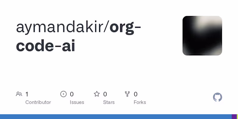 Cover image for AI-Powered GitHub Organization Scanner
