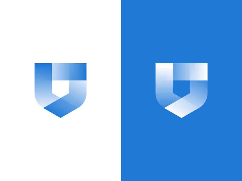 Cover image for Abstract Shield Logo - Minimalist and Dynamic Design // For Sale