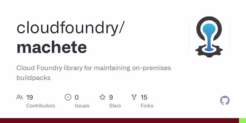 Cover image for CF Buildpack Testing with Machete