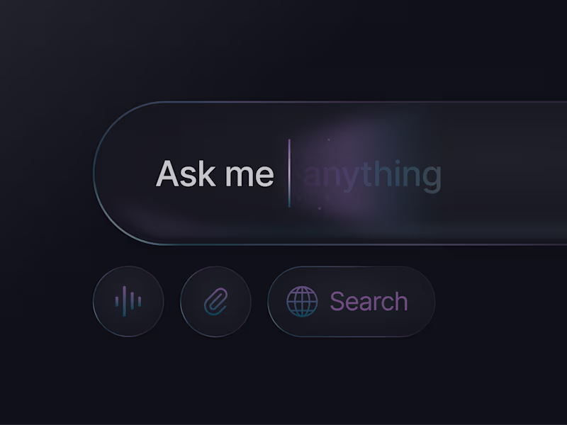 Cover image for Experimenting with dark mode on a AI prompt box. What do you...
