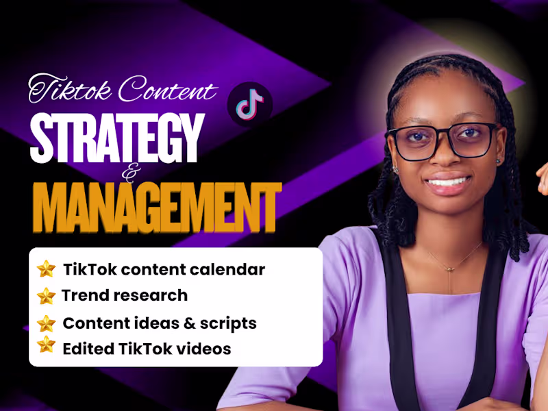 Cover image for TikTok Content Strategy & Social Media Management