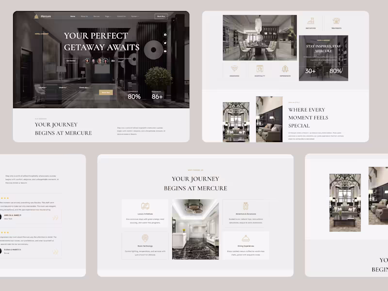 Cover image for Wordpress website design, Elementor website design Divi website