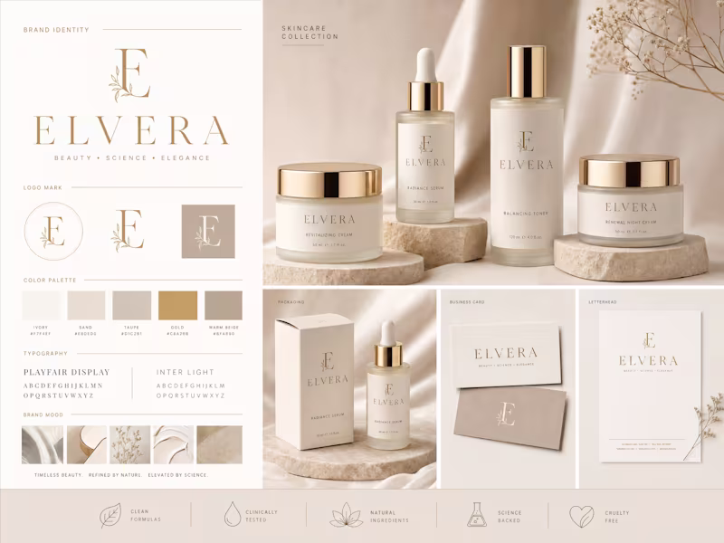 Cover image for ELVÉRA — Premium Skincare Branding
ELVÉRA