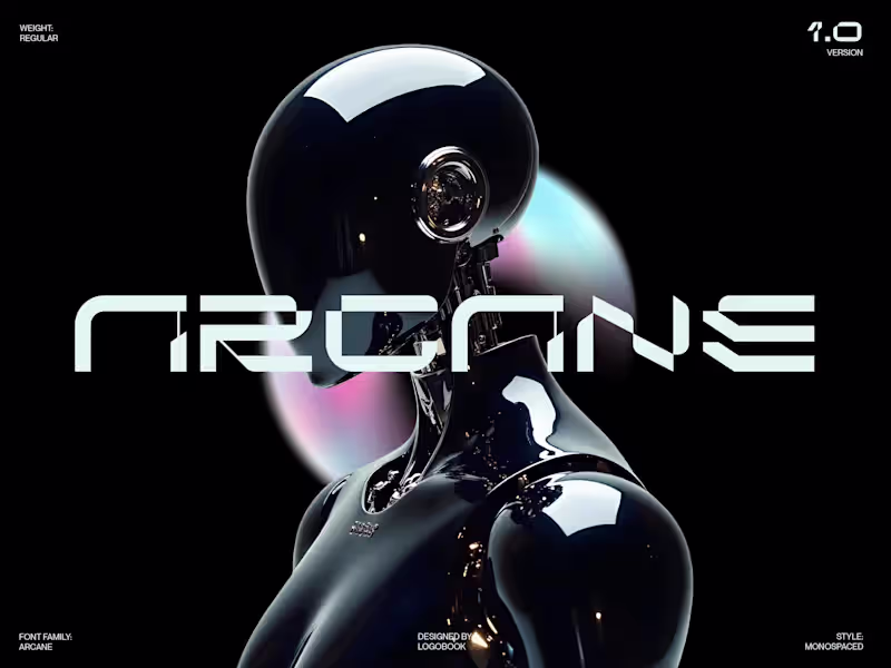 Cover image for Arcane Typeface Design