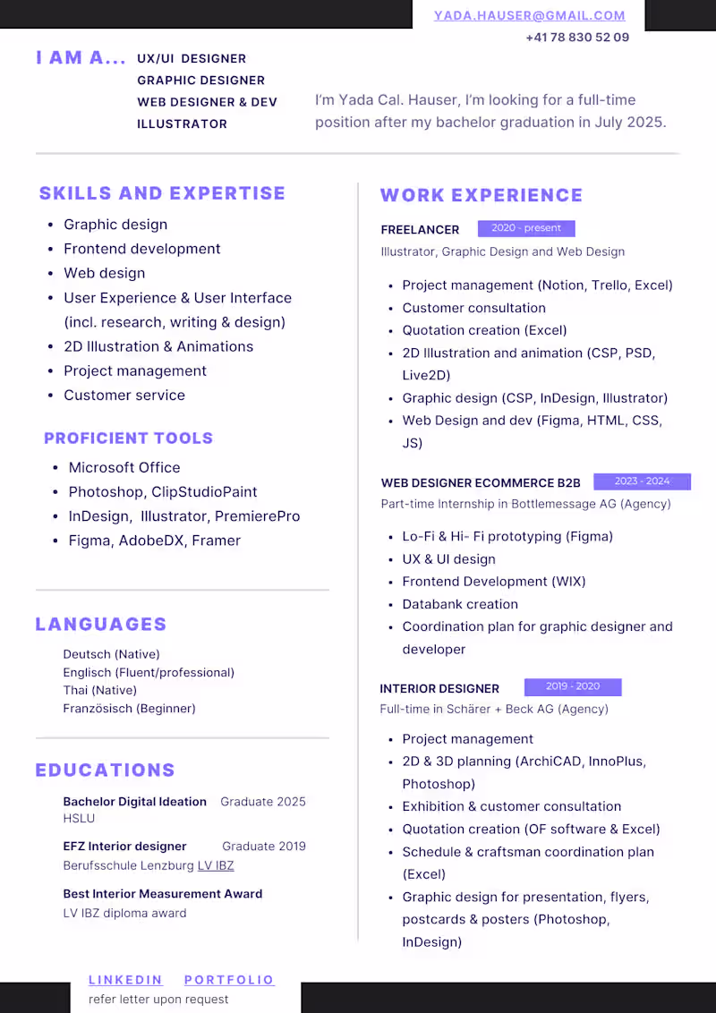 Cover image for Resume