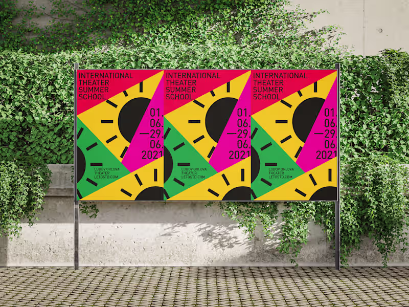 Cover image for Visual Identity for the Theater Summer School