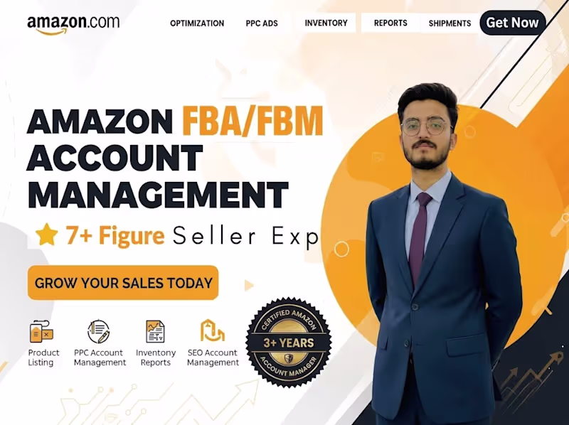 Cover image for Amazon Account and PPC  Managment