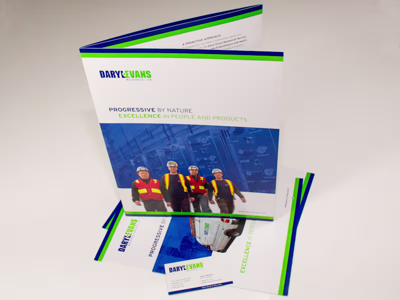 Cover image for Full Brand Redesign and Marketing Collateral for Daryl-Evans