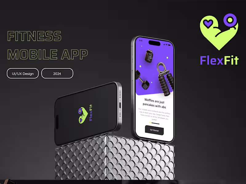 Cover image for UI/UX design for fitness app