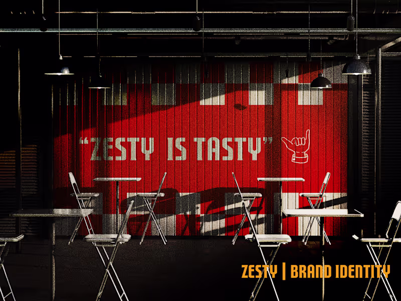 Cover image for Zesty - Brand Identity - VAIBHAV BALMURI