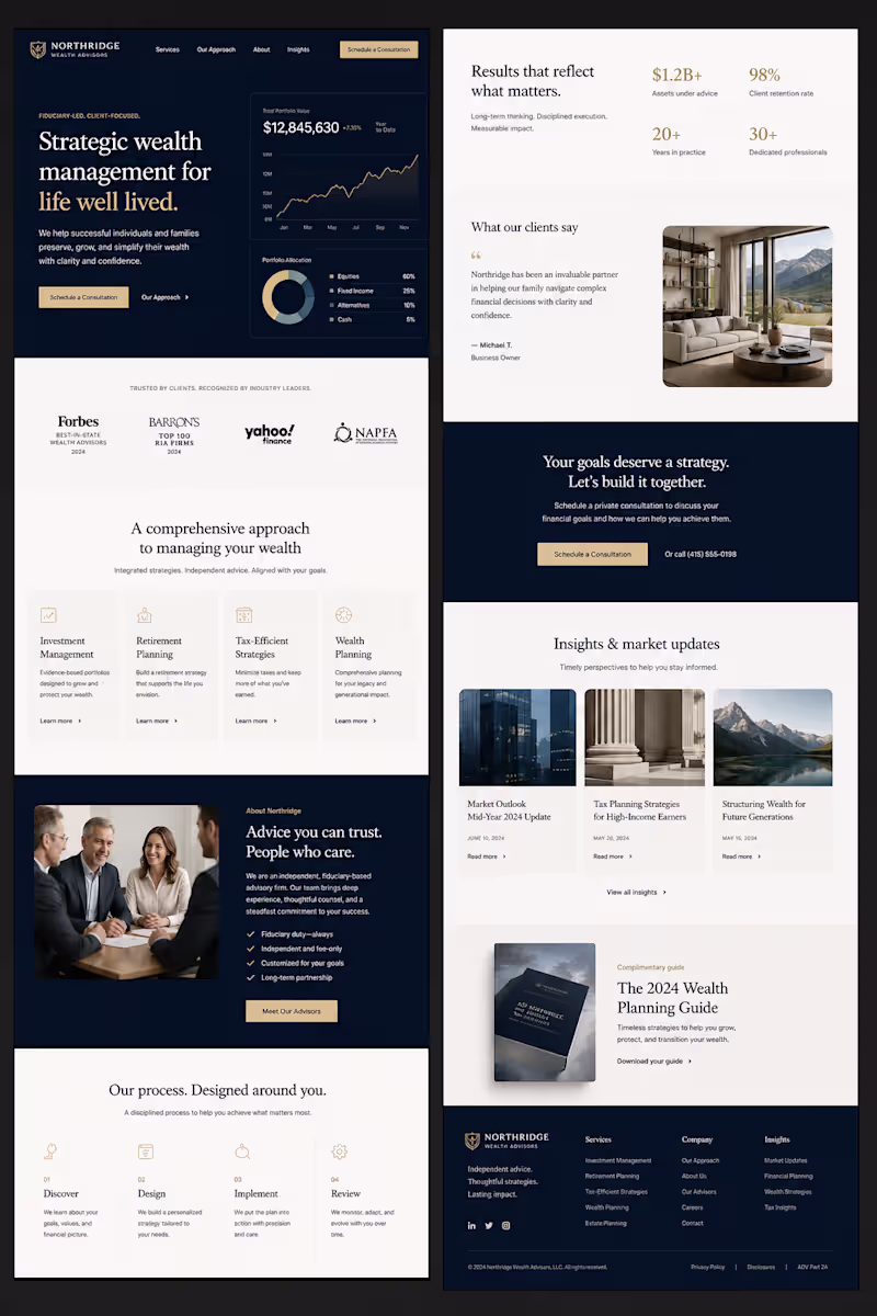 Cover image for Finance websites often look formal,