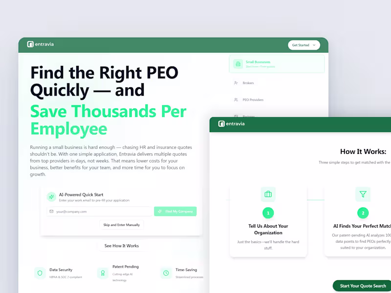 Cover image for AI-Powered PEO Comparison Platform