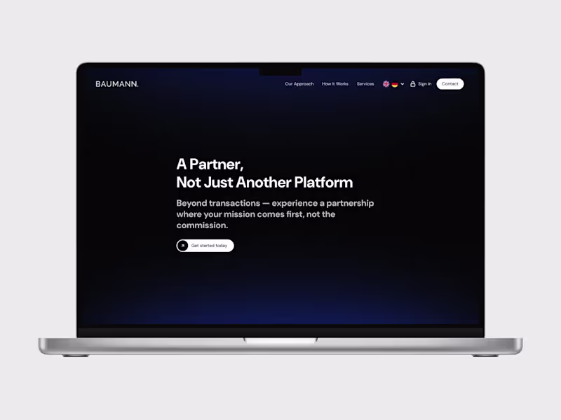Cover image for Baumann | Webflow Development