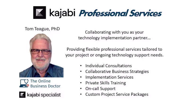 Cover image for Professional Services - 20 hours