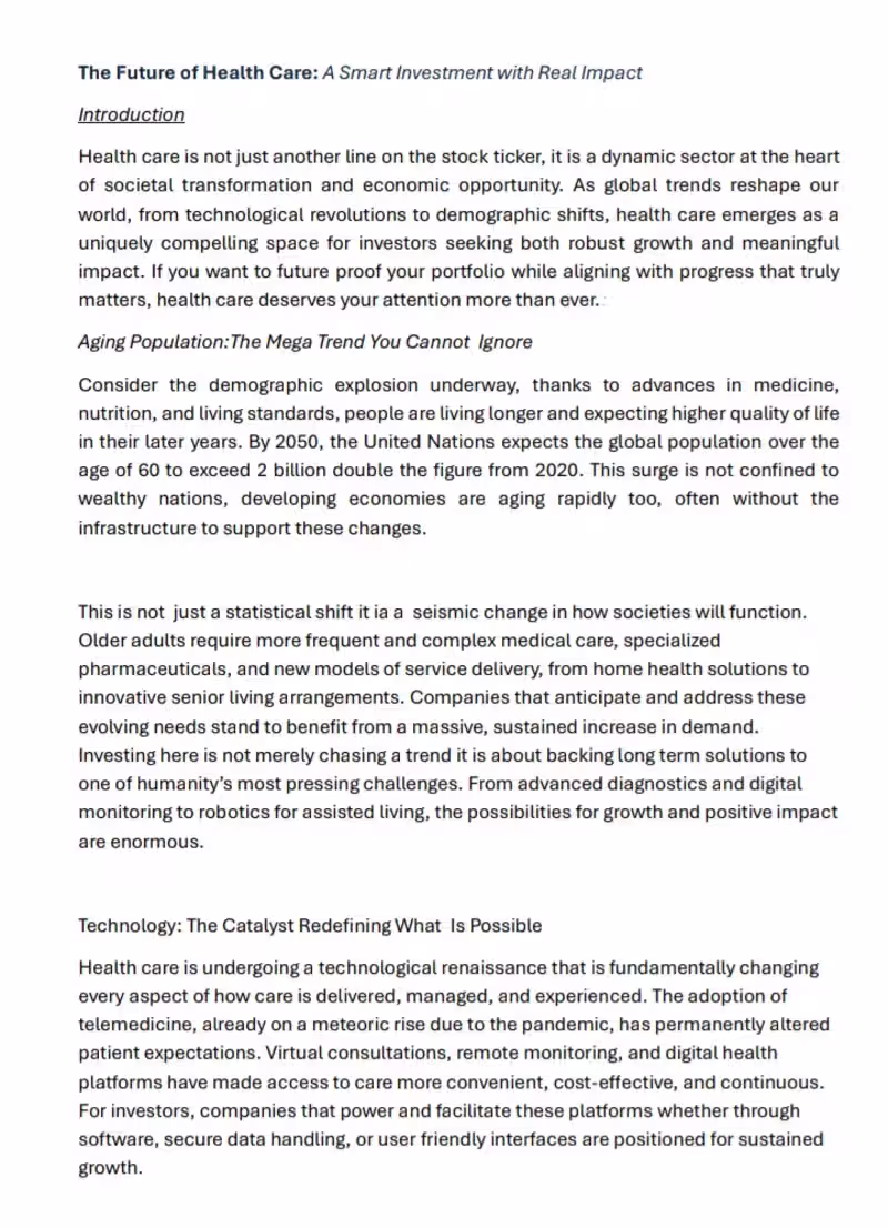Cover image for Health-tech article