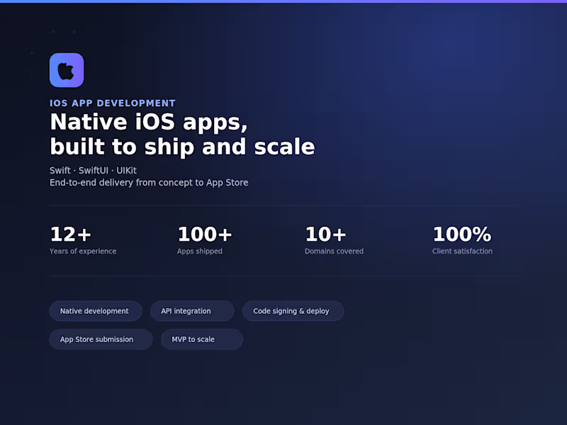 Cover image for IOS App Development 