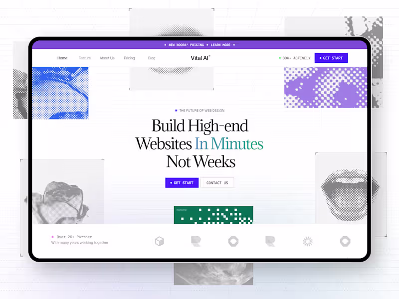 Cover image for Vital - AI Generative Website Builder