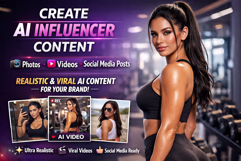 Cover image for Consistent AI Influencer for social media instagram AI model