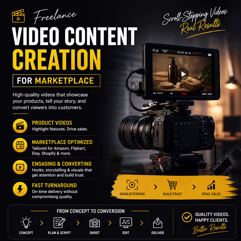Cover image for Marketplace-Optimized Video Content Creation