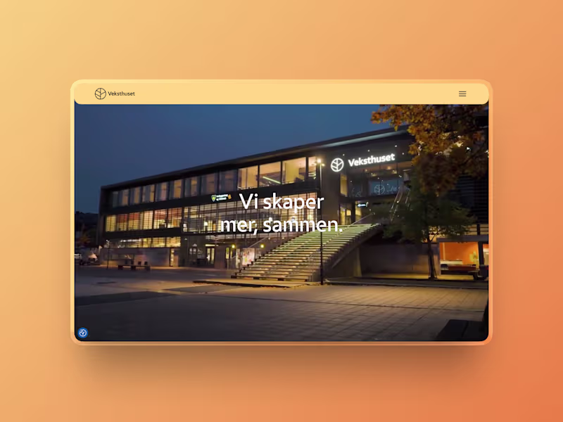 Cover image for Scalable Webflow Site Development for Veksthuset
