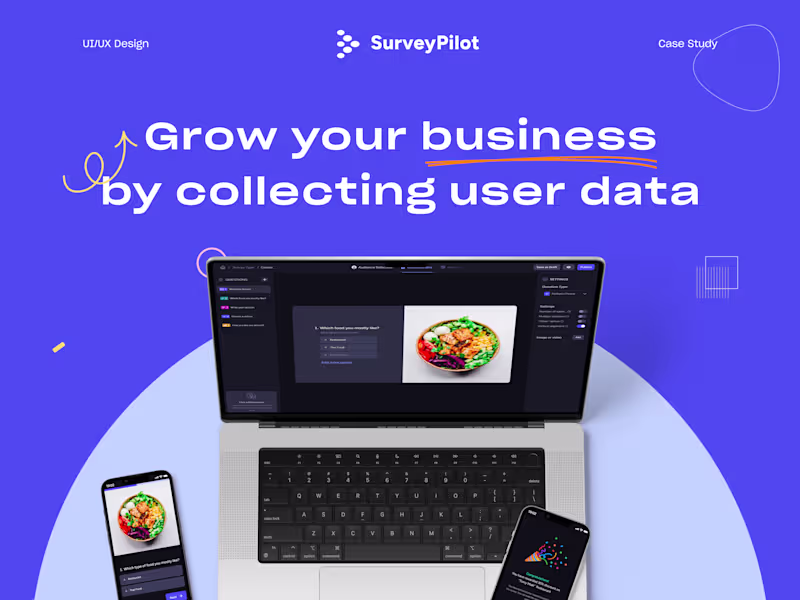 Cover image for SurveyPilot: AI-powered survey monetization SaaS Tool