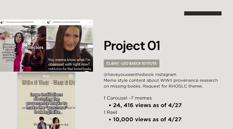 Cover image for Leo Baeck Institute Bespoke Content
