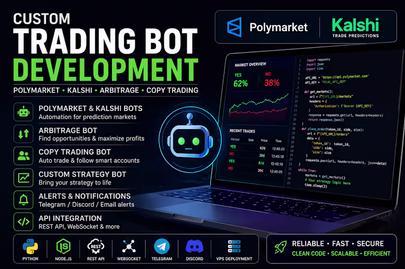 Cover image for I Will Build a Polymarket & Kalshi Arbitrage Bot