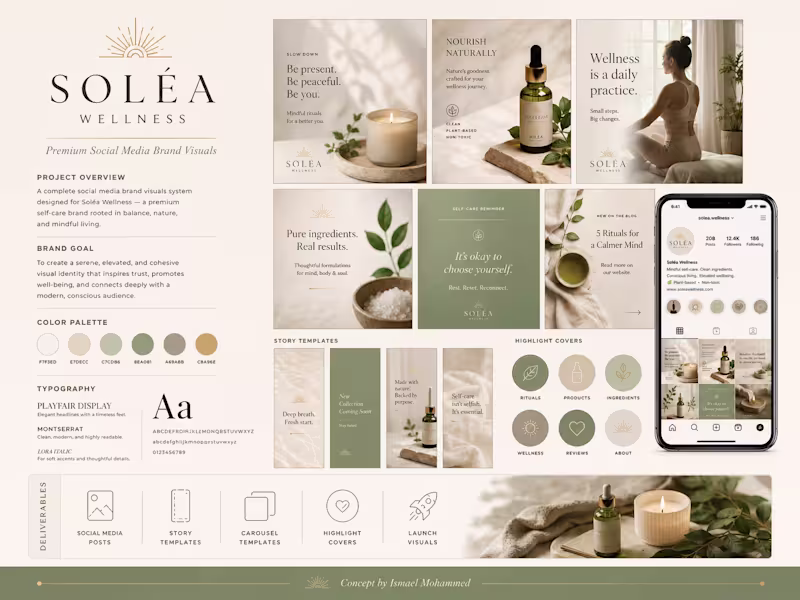 Cover image for Premium Social Media Brand Visuals