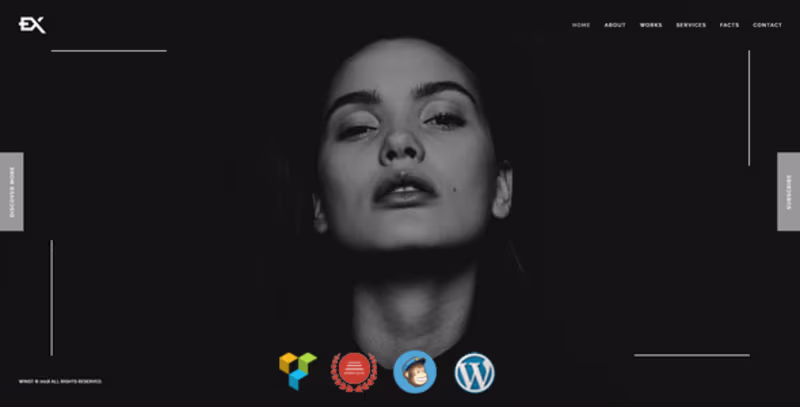 Cover image for Winst - One Page Portfolio WordPress Theme