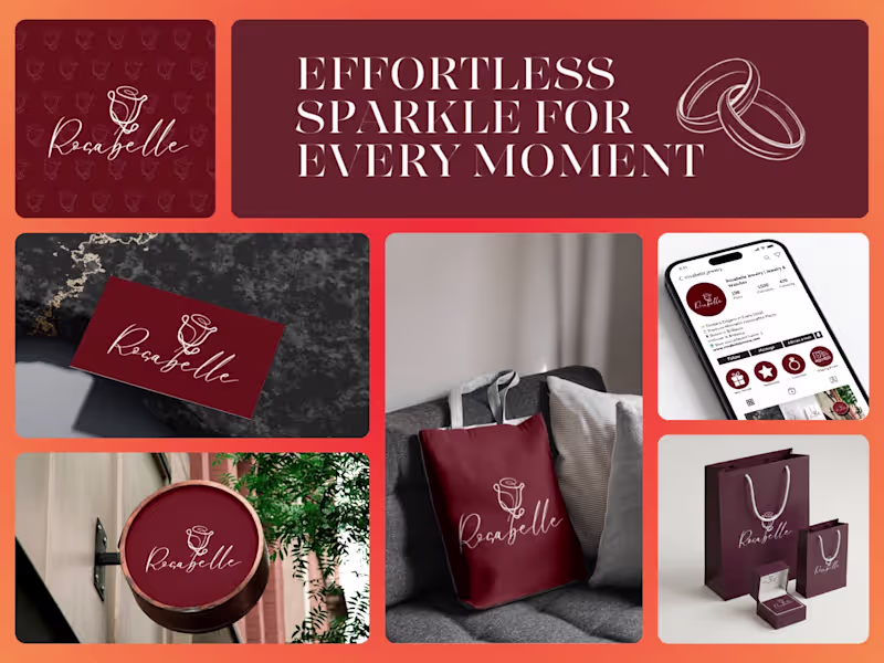 Cover image for Premium Logo & Brand Identity Design | Editable Canva Brand Kit