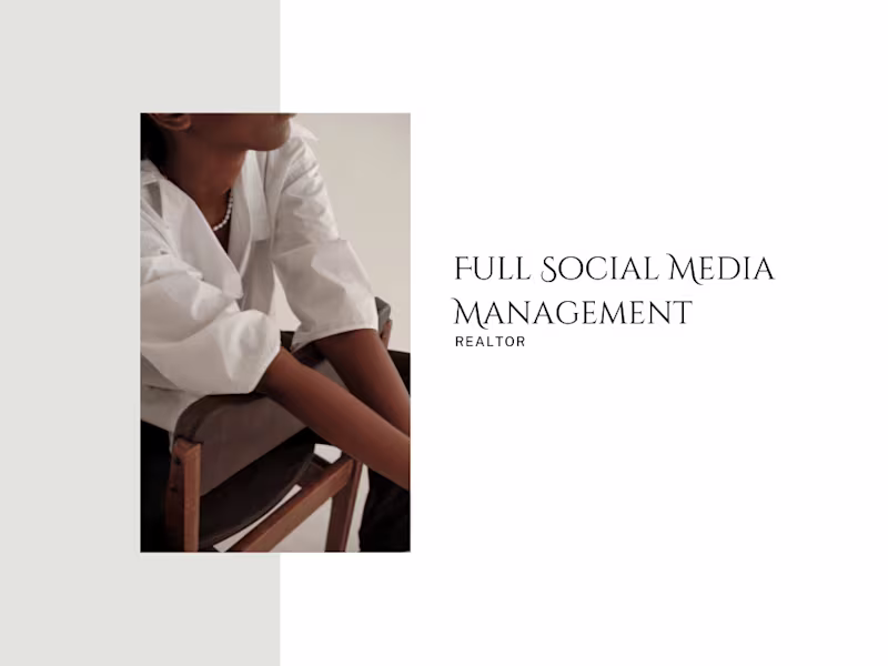 Cover image for Full Service Social Media Management