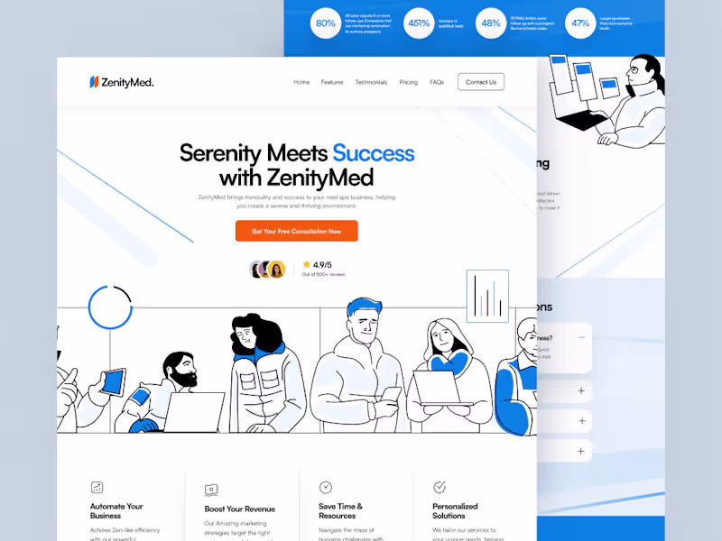 Cover image for Website UI/UX Design