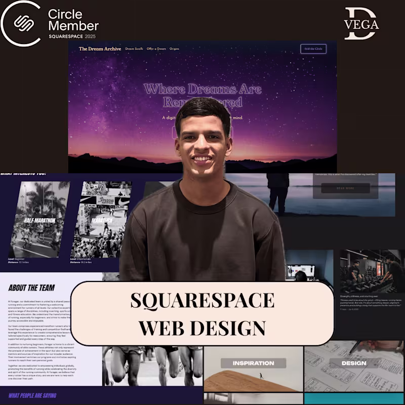 Cover image for Squarespace Web Design/Re Design
