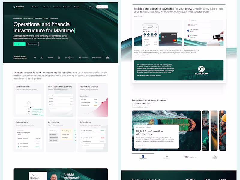 Cover image for Marcura: From Five Products to One Infrastructure Brand