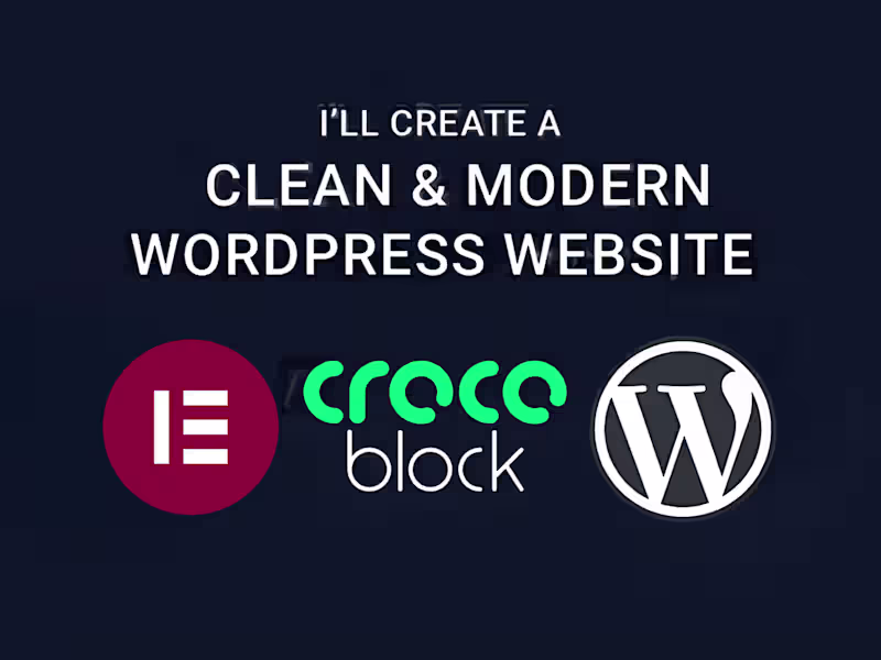 Cover image for Skilled WordPress Designer and SEO Specialist