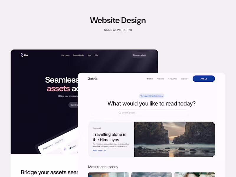 Cover image for Website Design