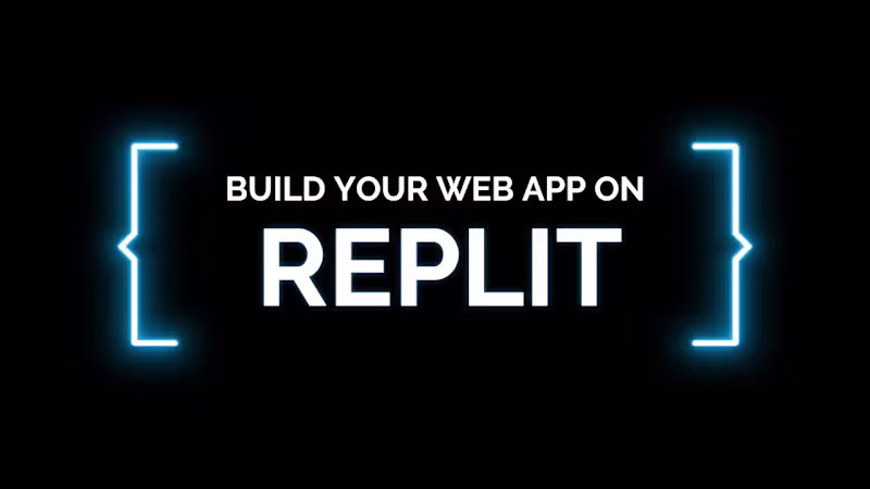 Cover image for Build Your Web App on Replit