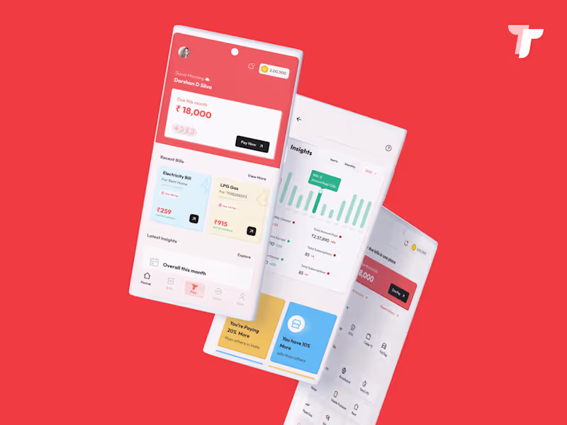 Cover image for Created UI/UX Design for Tappe Payment